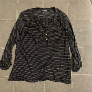 Polka dot blouse